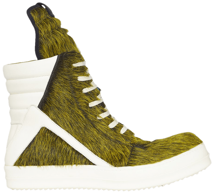 Rick Owens Luxor Geobasket 'Acid Melange Pony'