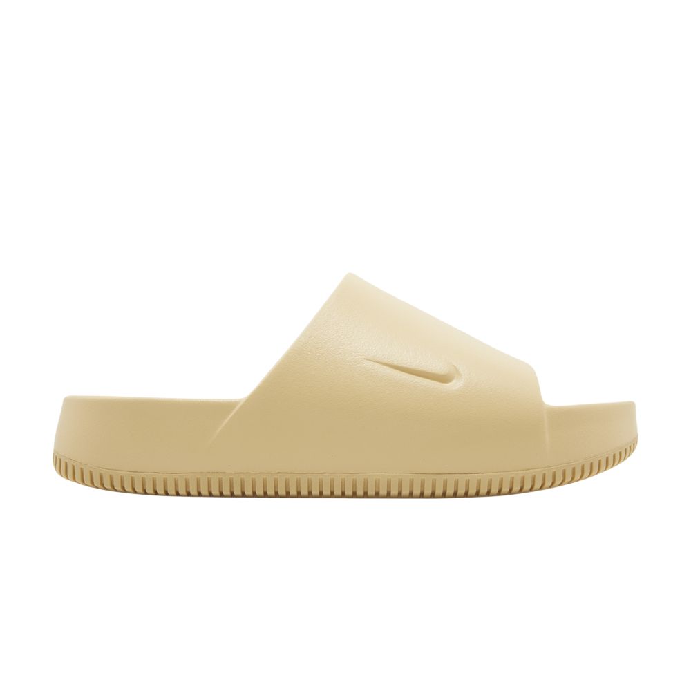 Pre-owned Nike Calm Slide 'sesame' In Tan