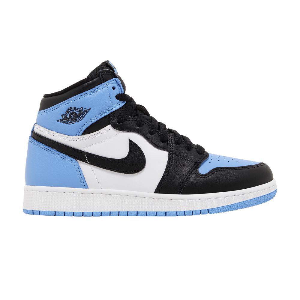 Air Jordan 1 Retro High OG GS 'UNC Toe' | Blue | Kid's Size 5.5 - FD1437-400