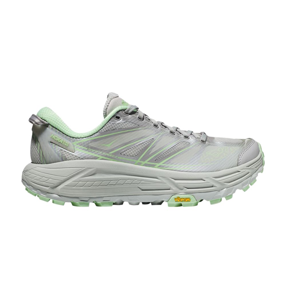 HOKA MAFATE SPEED 2 'HARBOR MIST LIME GLOW'