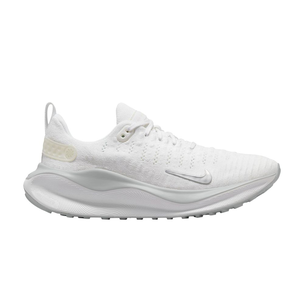 NIKE WMNS REACTX INFINITY RUN 4 'WHITE METALLIC SILVER'