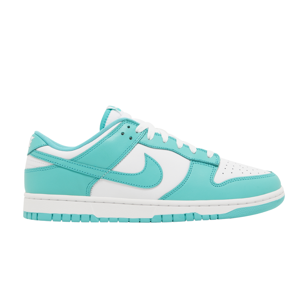 Pre-owned Nike Dunk Low 'clear Jade' In Teal