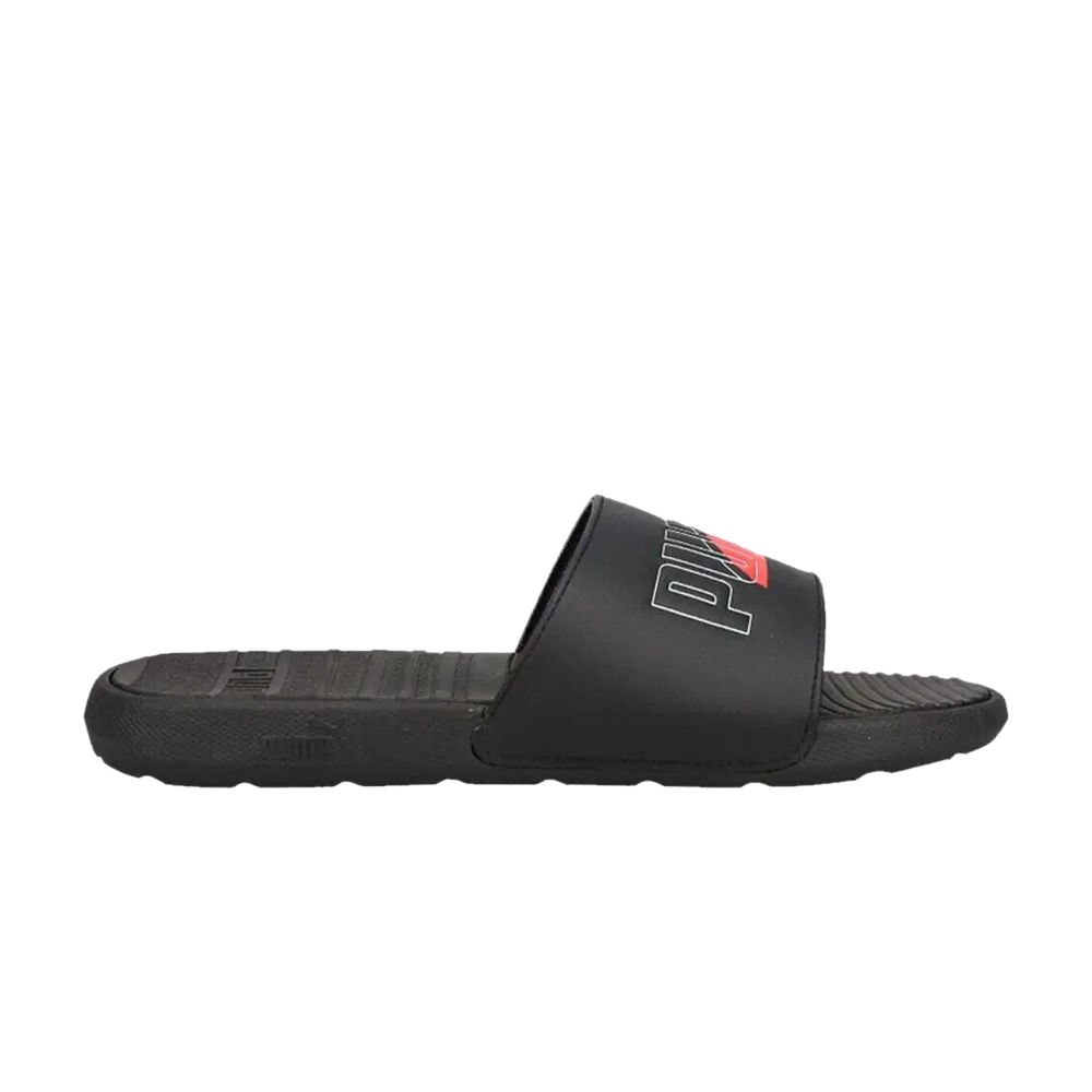 Pre-owned Puma Cool Cat Fs Slide 'black'