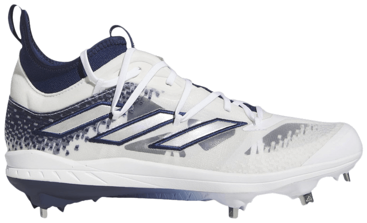 Adidas Adizero Afterburner 9 NWV White Team Navy Blue