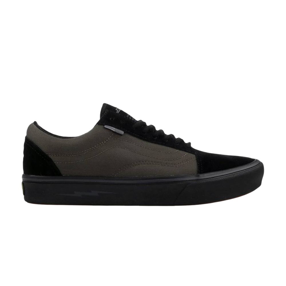 Pre-owned Vans Defcon X Lbt Inc X Comfycush Old Skool 'black' In Grey
