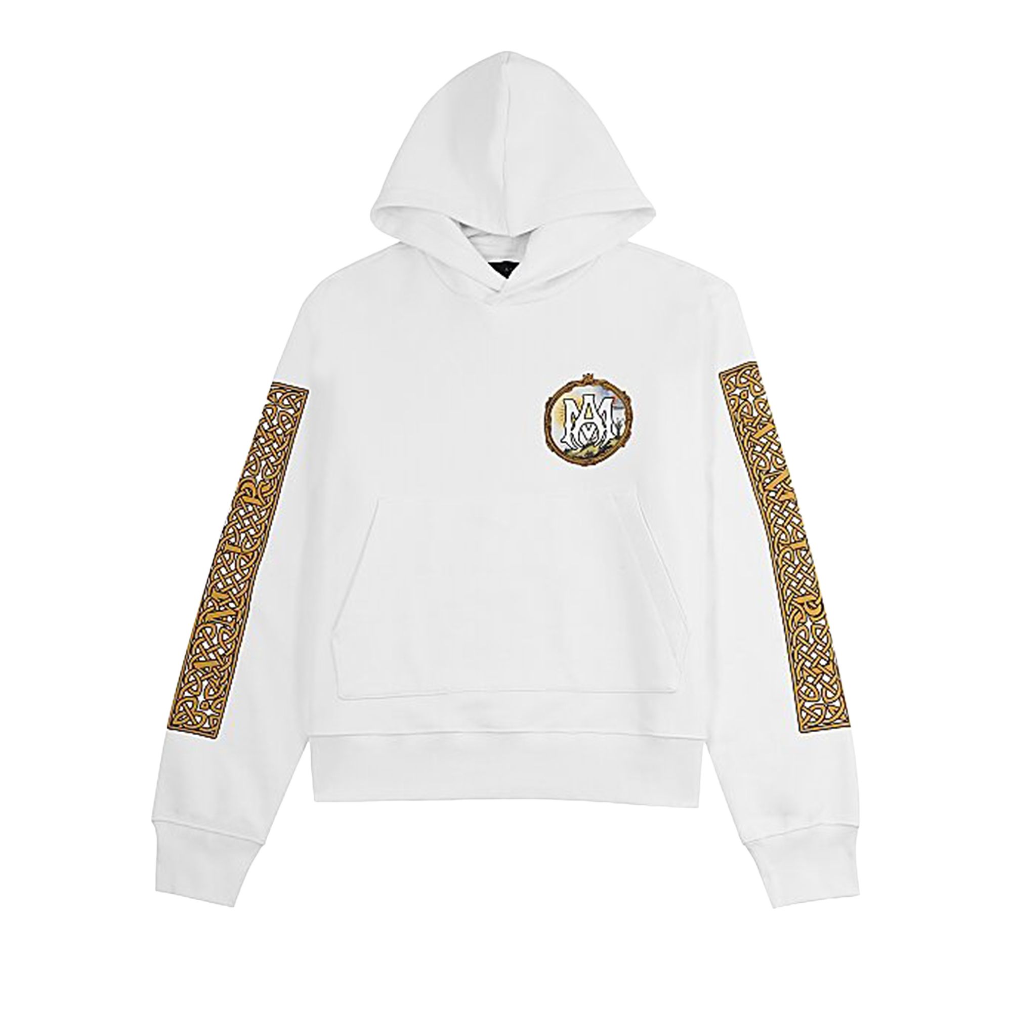 Pre-owned Amiri Alchemy Frame Hoodie 'white' | Men's Size L