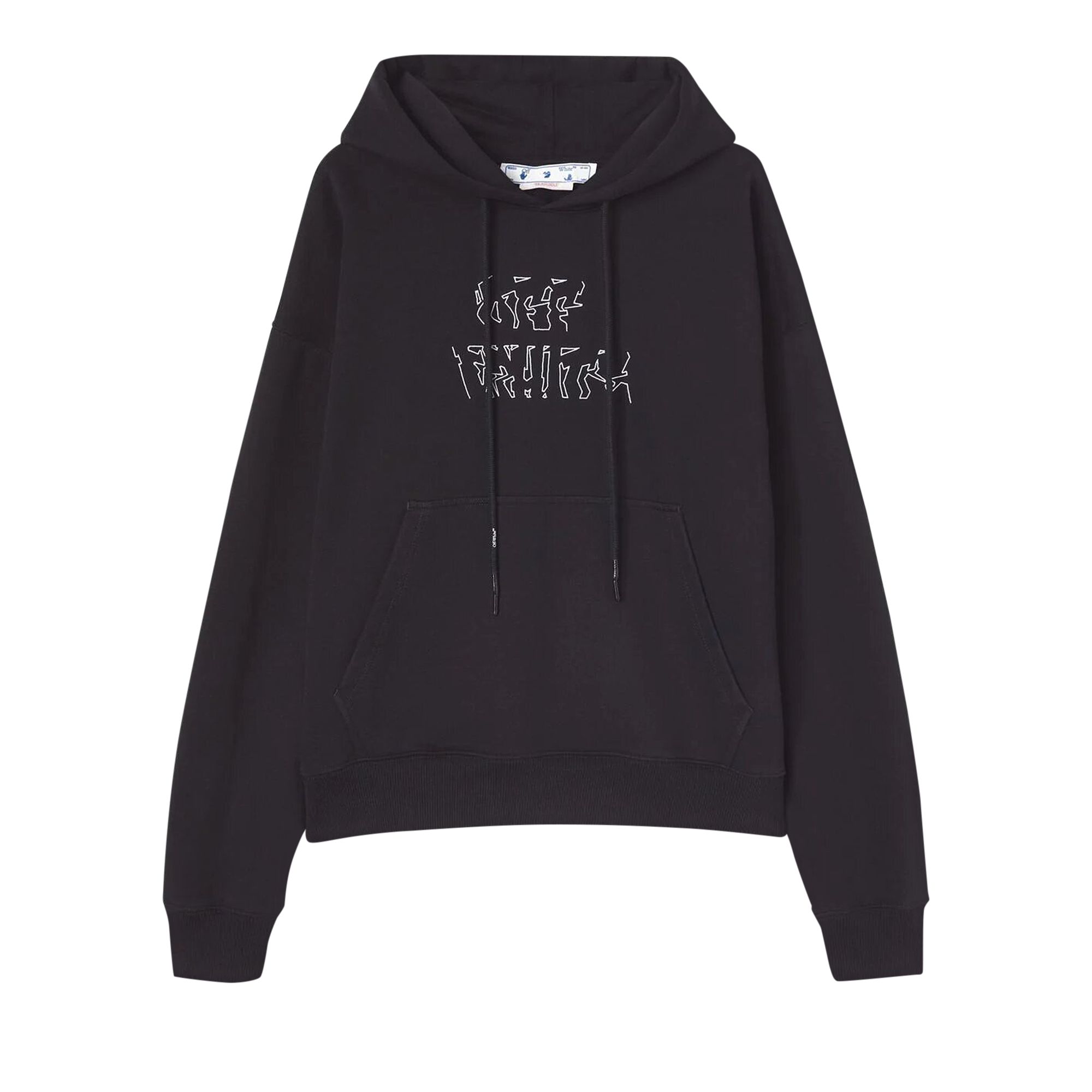 Off-White Neen Arrow Skate Hoodie 'Black/White' | Men's Size S