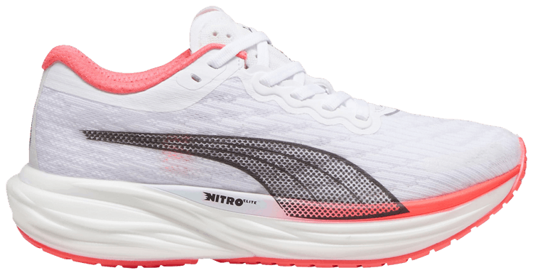 Puma Wmns Deviate Nitro 2 White Fire Orchid