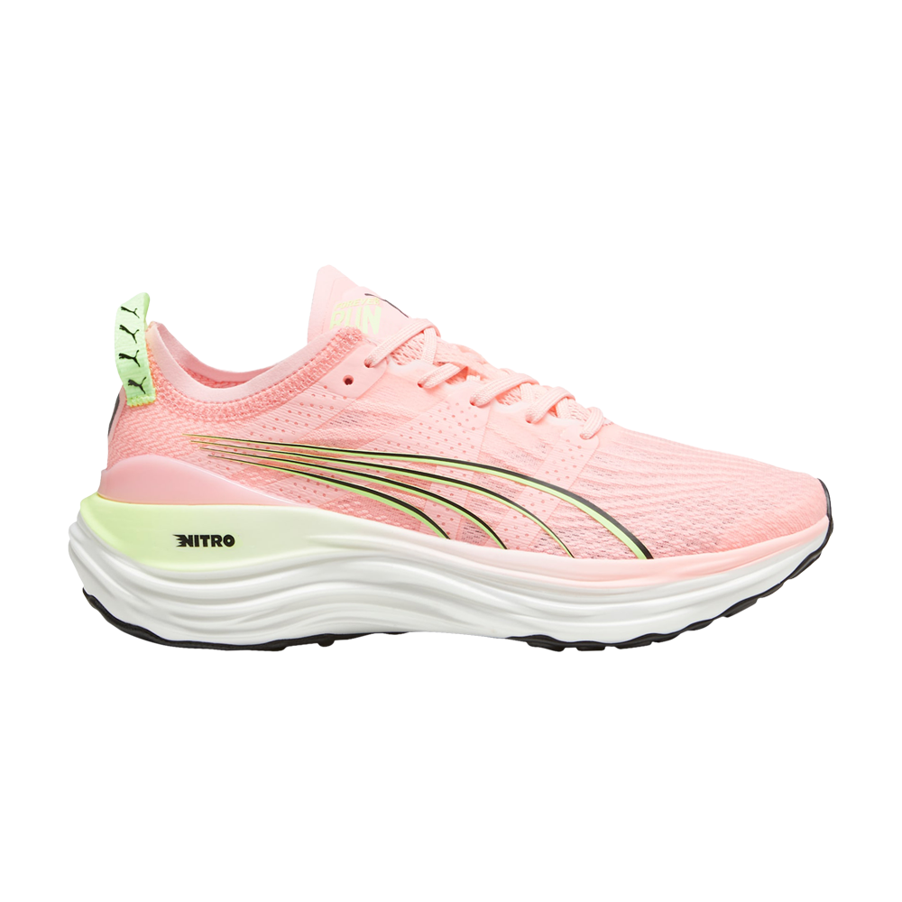 Pre-owned Puma Wmns Foreverrun Nitro 'koral Ice' In Pink