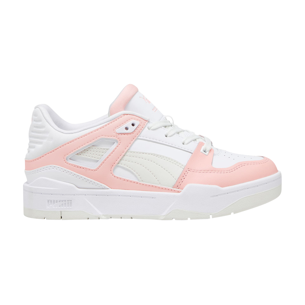 Pre-owned Puma Wmns Slipstream 'peach Smoothie White' In Pink