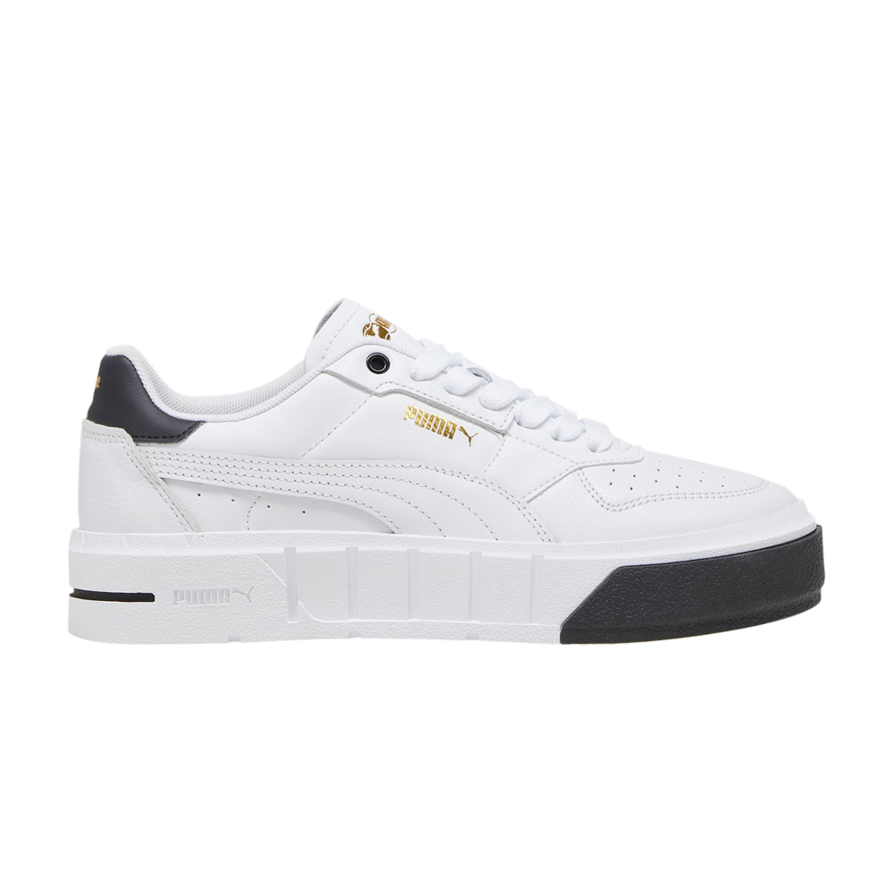Pre-owned Puma Wmns Cali Court Leather 'white Black'