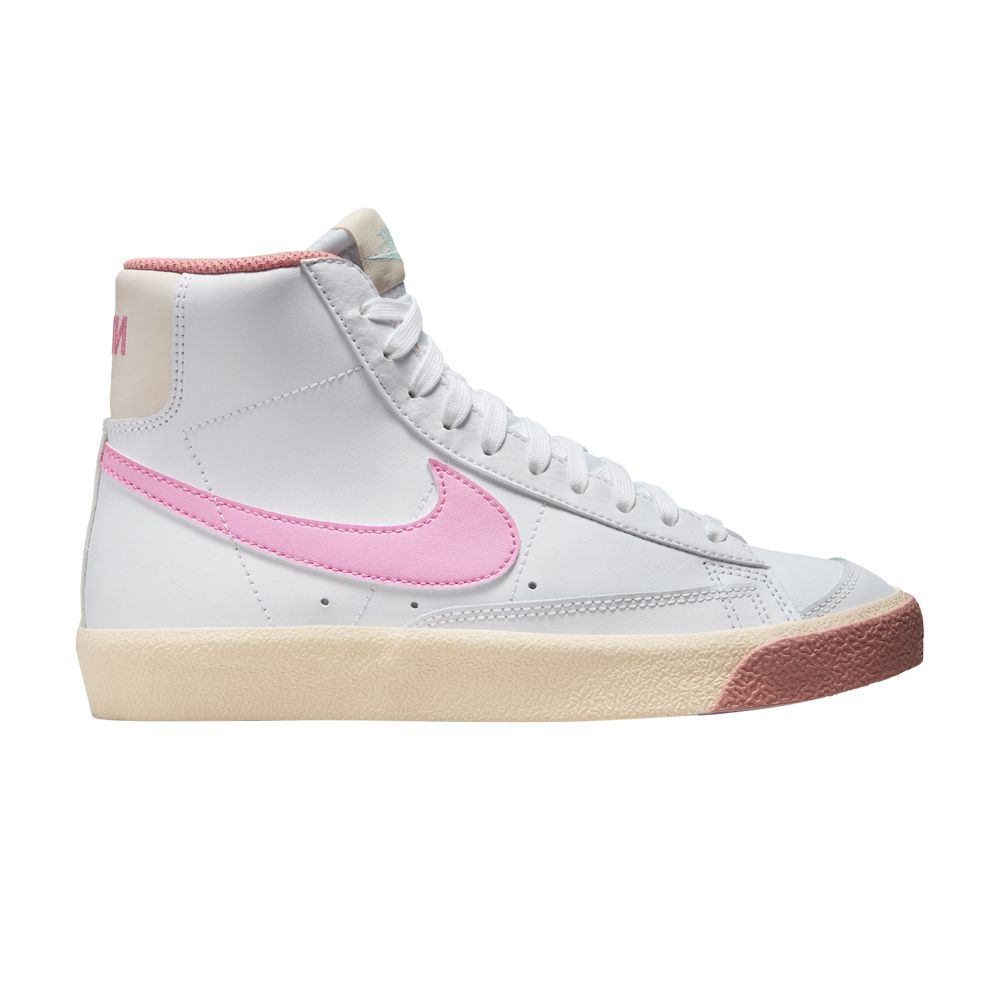 Pre-owned Nike Blazer Mid '77 Gs 'white Pink Spell' | Kid's Size 7