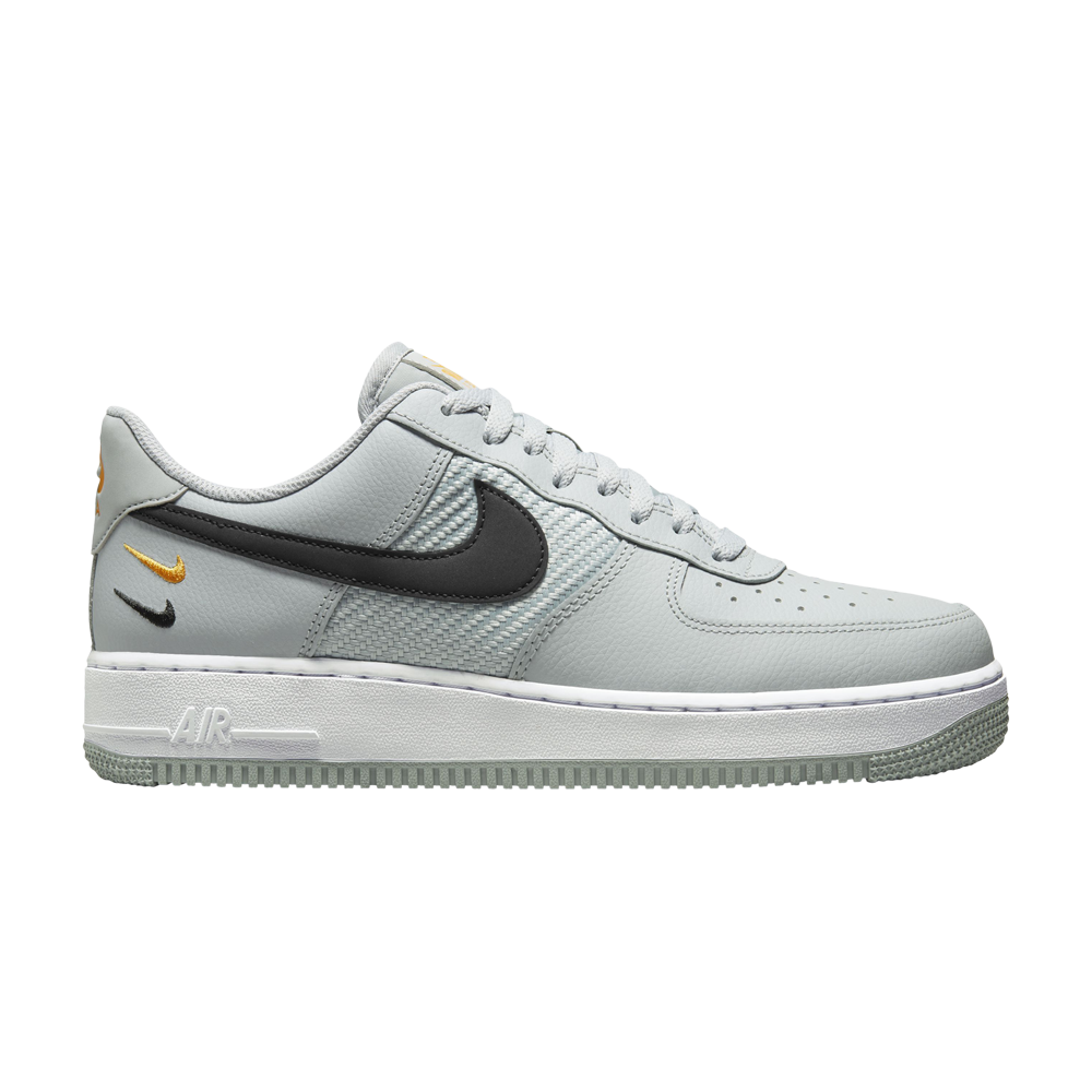 Pre-owned Nike Air Force 1 '07 'double Swoosh - Wolf Grey'