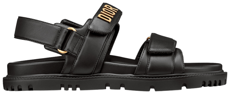 Dior|SANDALS (KCQ547LAB 900) Buy Dior Wmns Dioract Sandal 'Black Gold' - KCQ547LAB S900