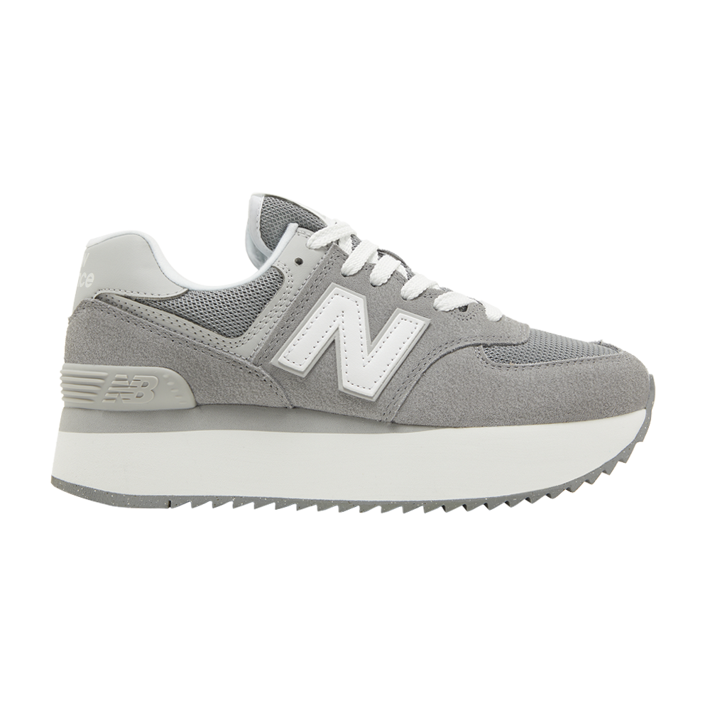 Pre-owned New Balance Wmns 574+ 'shadow Grey'
