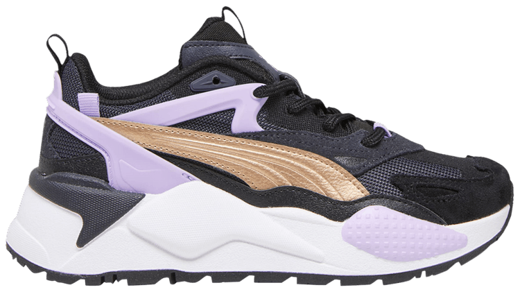 Puma RS X Efekt Big Kid Metallic   Strong Grey