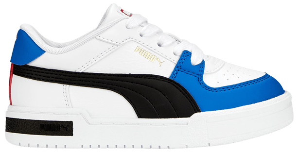 Puma CA Pro Toddler Block   White Victoria Blue