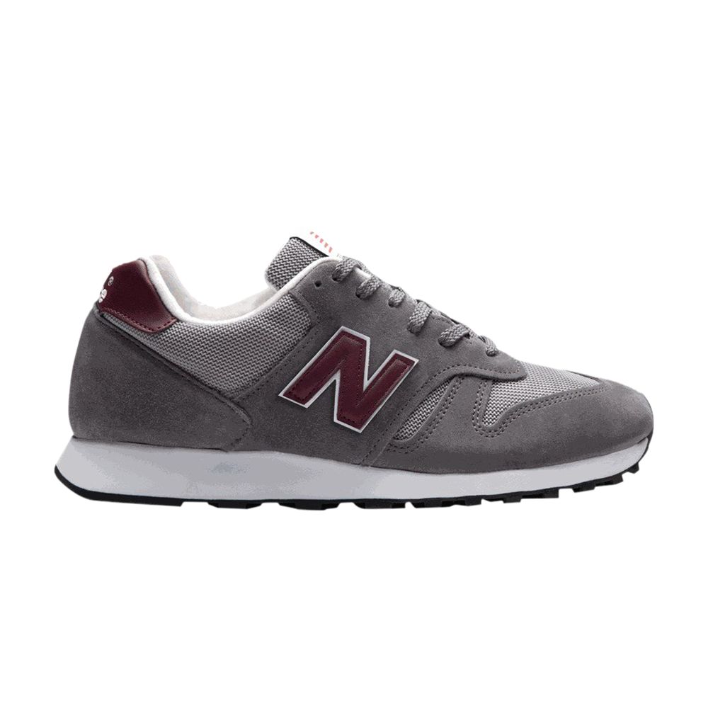 Pre-owned New Balance Wmns 855 Made In England 'grey Burgundy'