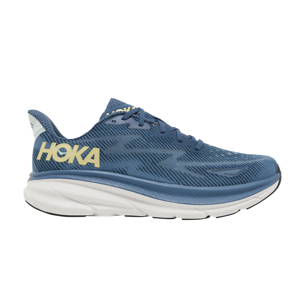 Pre-owned Hoka One One Clifton 9 'midnight Ocean' In Blue