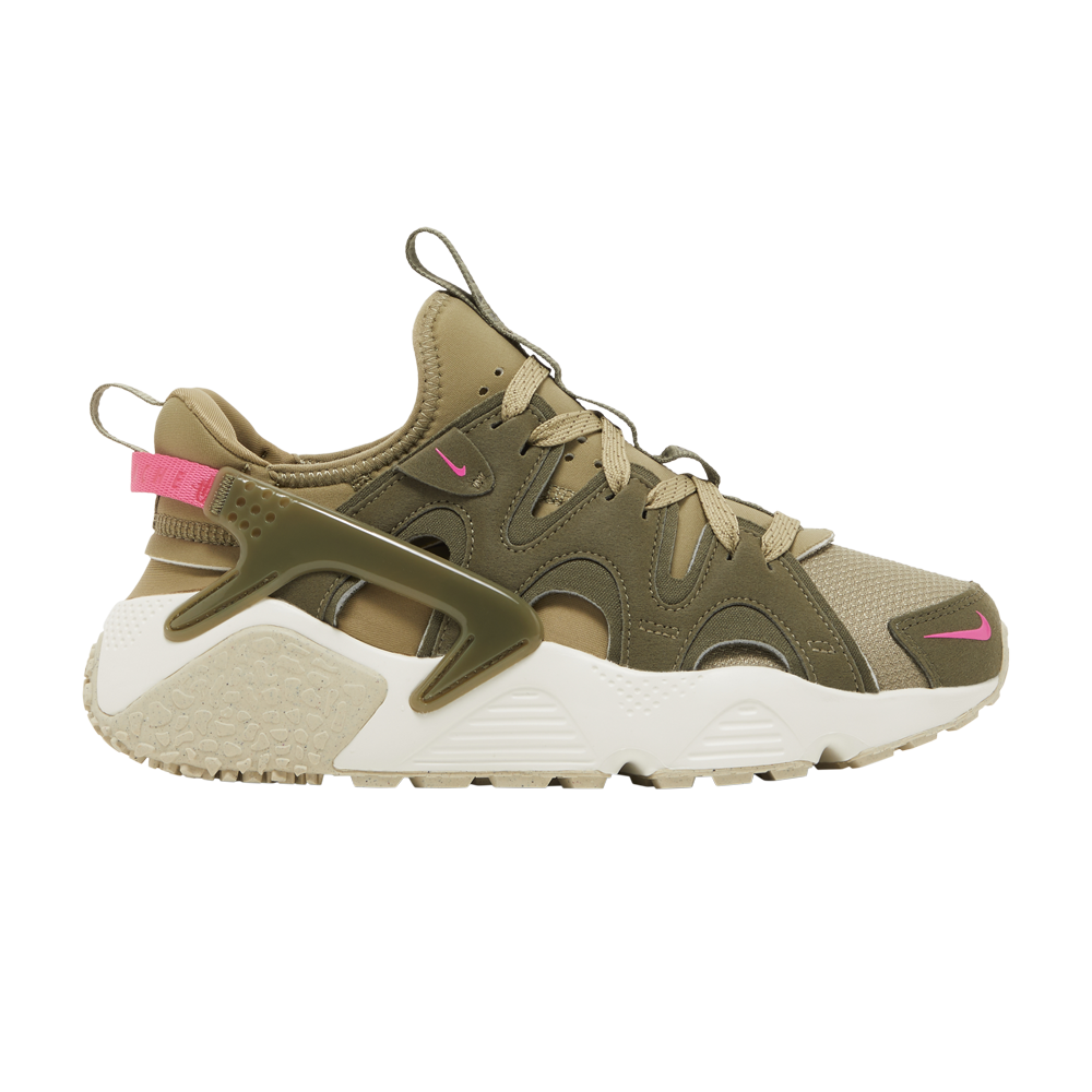 Pre-owned Nike Wmns Air Huarache Craft 'medium Olive' In Green