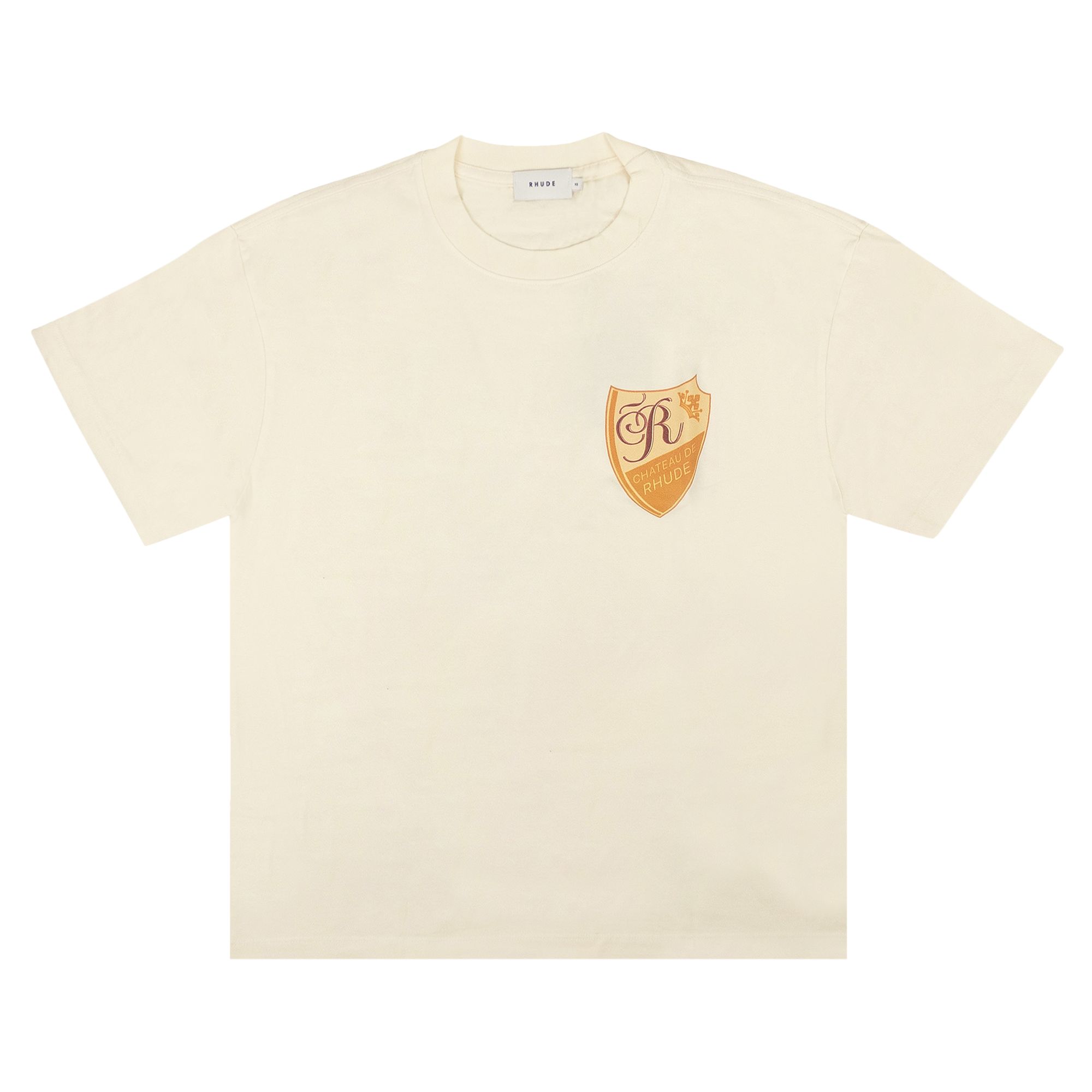 Pre-owned Rhude Vintage Chateau Short-sleeve T-shirt 'white' | Men's Size Xl