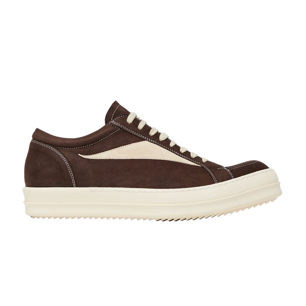 Pre-owned Rick Owens Luxor Vintage Low 'brown Milk' | Men's Size 40