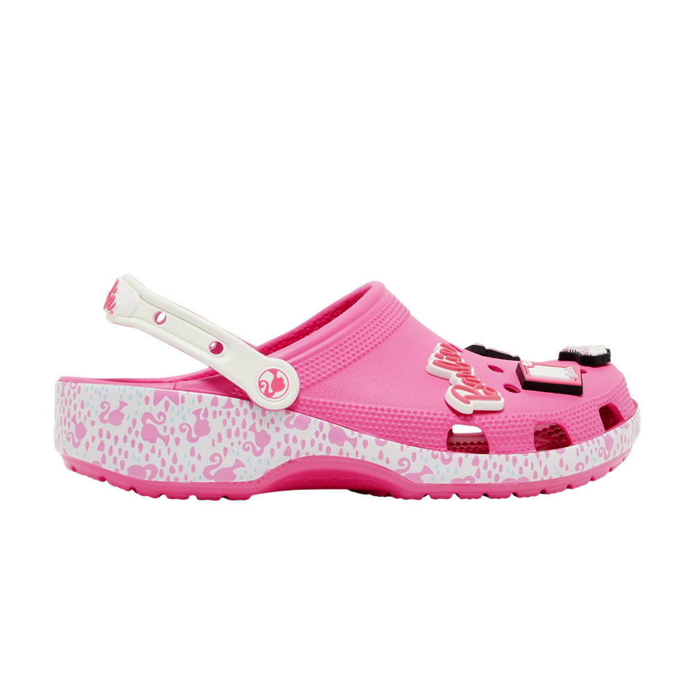 Pre-owned Crocs Barbie X Classic Clog 'electric Pink'