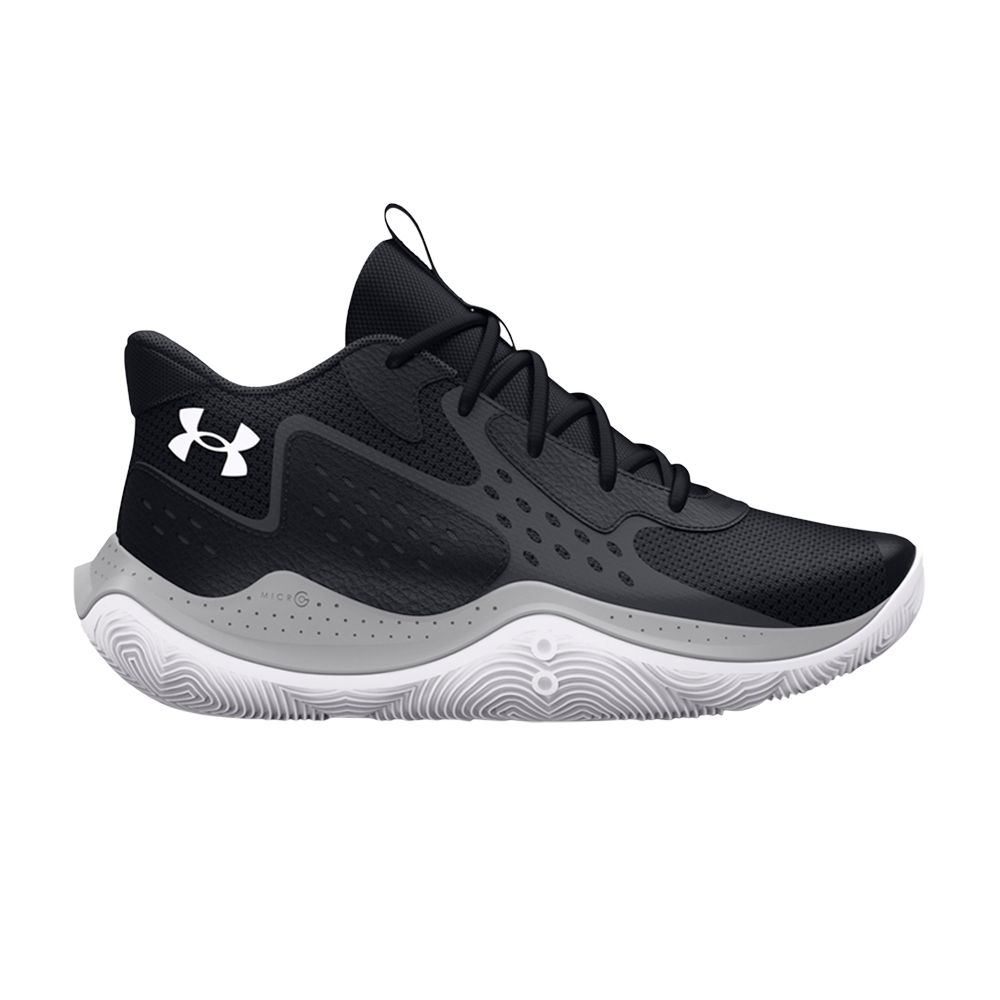 Pre-owned Under Armour Jet '23 Gs 'black Jet Grey' | Kid's Size 4.5
