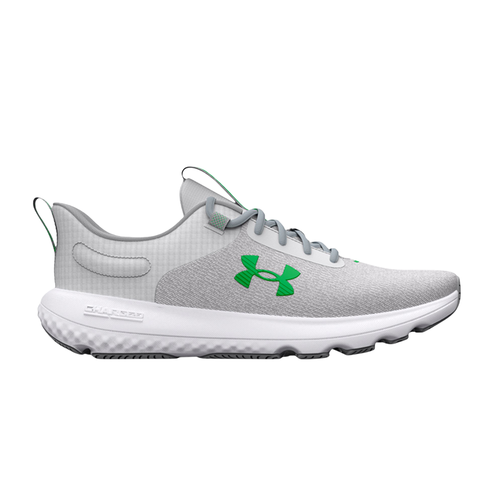 Pre-owned Under Armour Charged Revitalize 'halo Grey Green Screen'