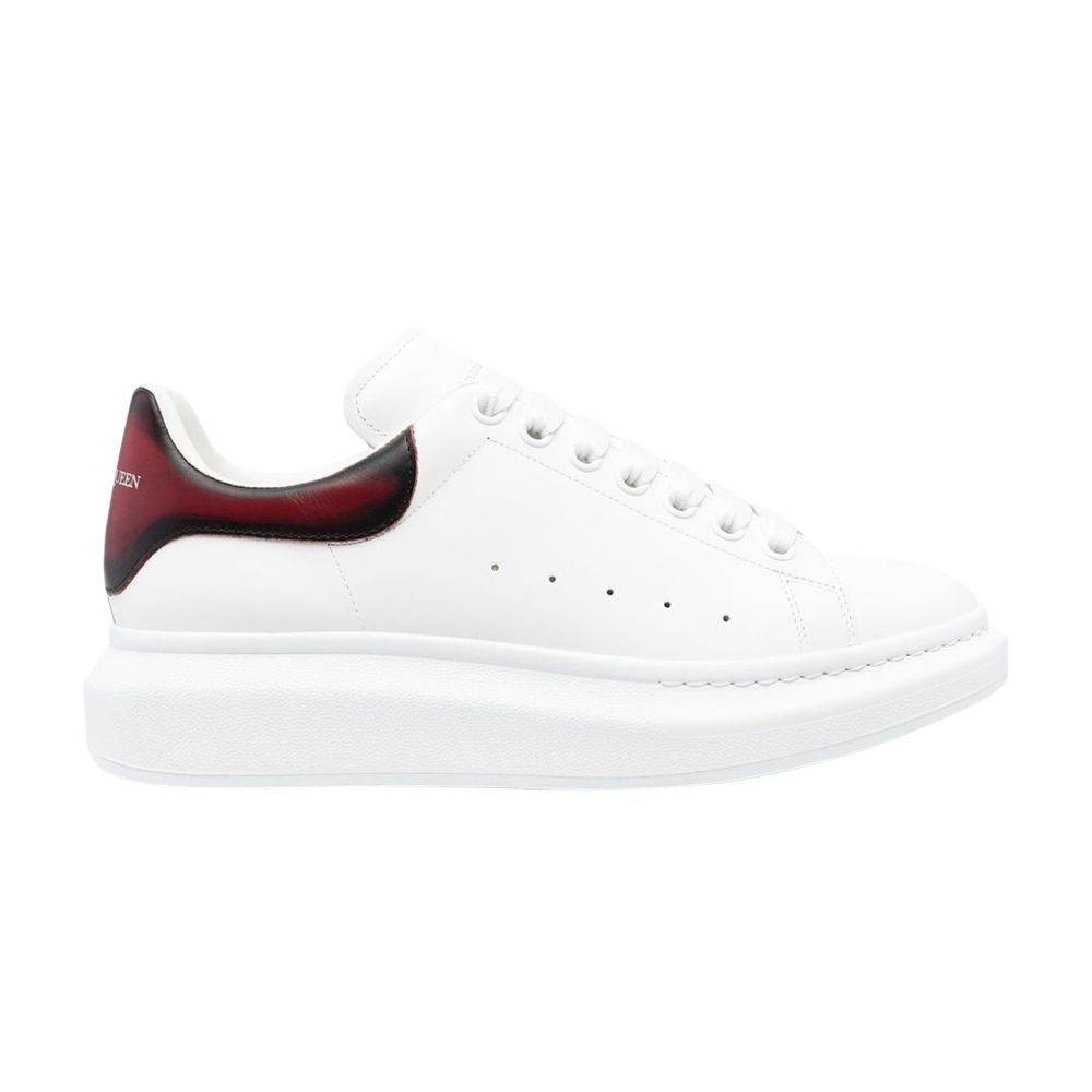 Pre-owned Alexander Mcqueen Oversized Sneaker 'white Welsh Red' | Men's Size 39.5