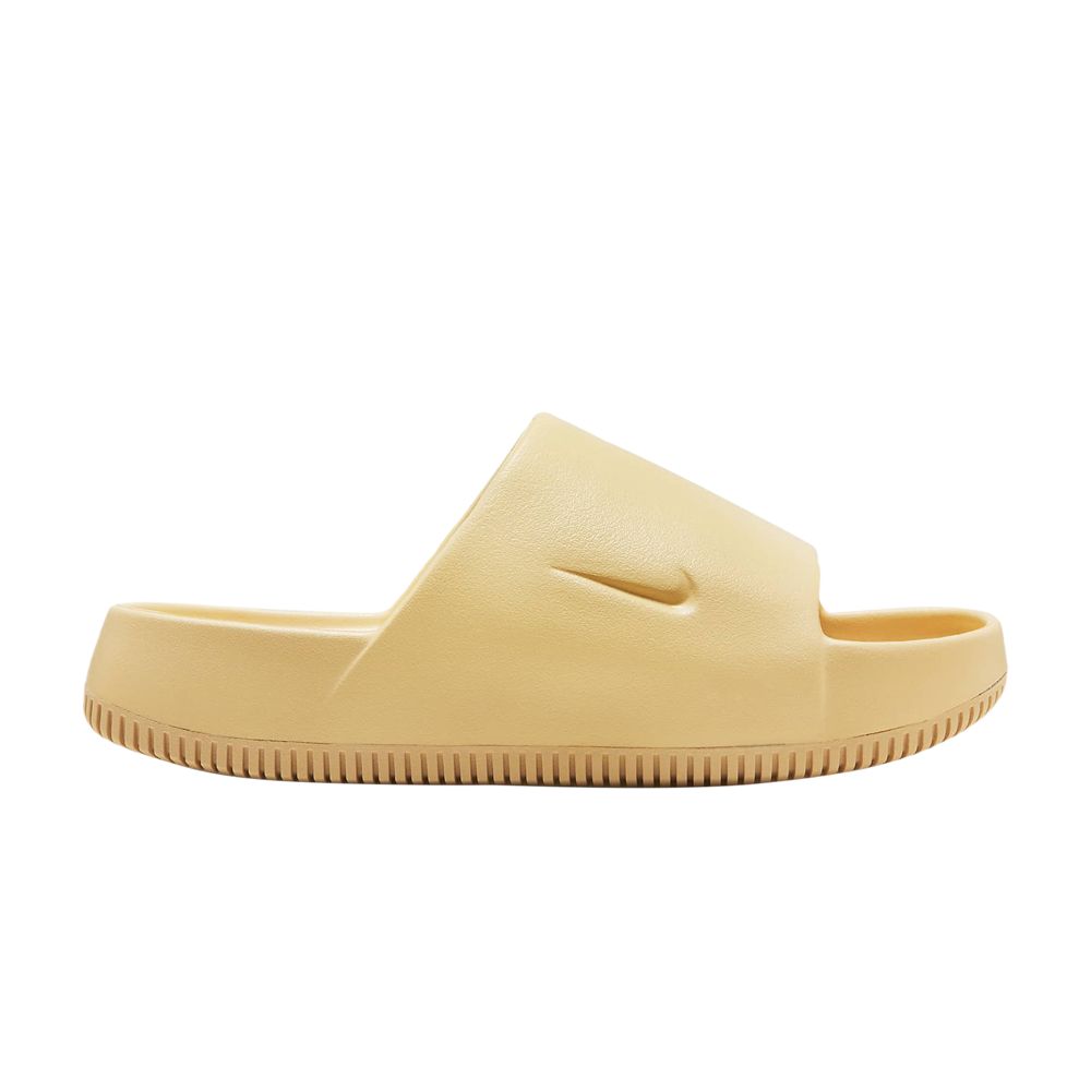 Pre-owned Nike Wmns Calm Slide 'sesame' In Tan