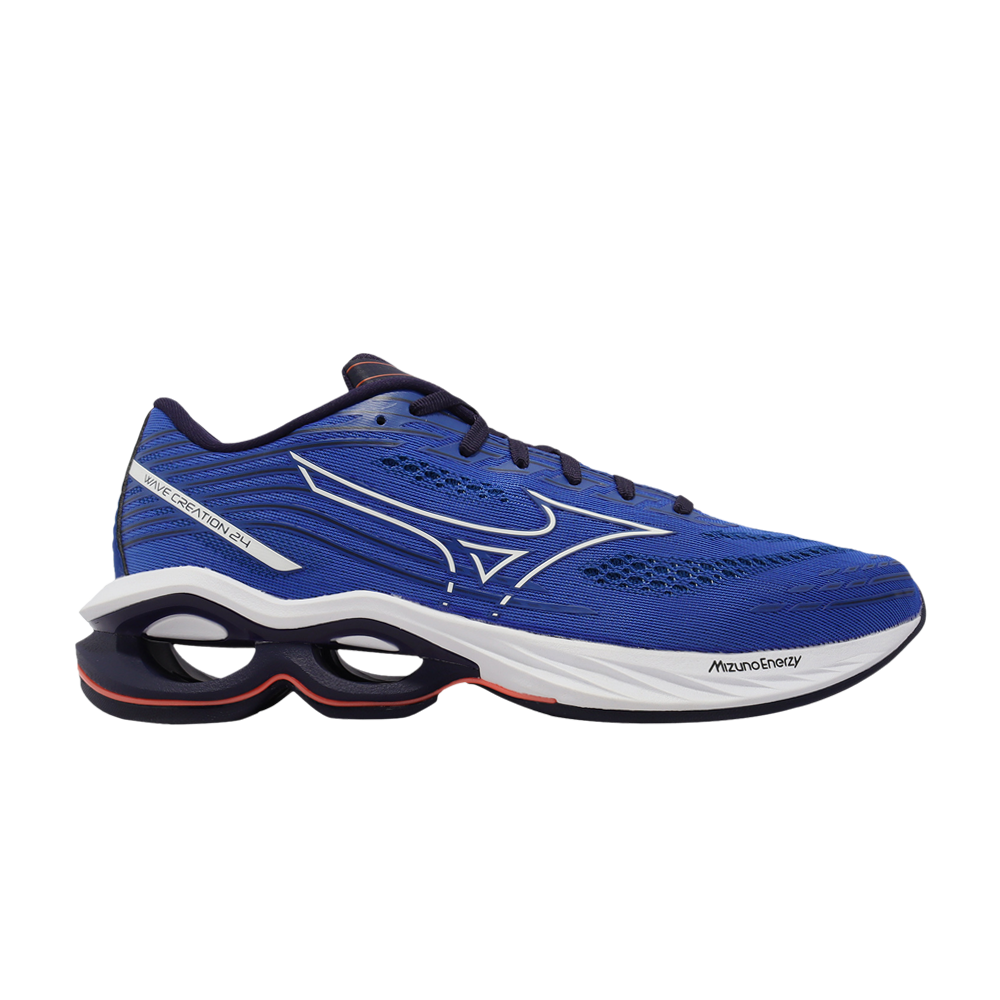 Pre-owned Mizuno Wave Creation 24 'royal Blue'