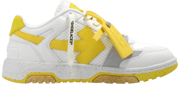 Buy Off-White Wmns Out of Office Slim 'White Yellow