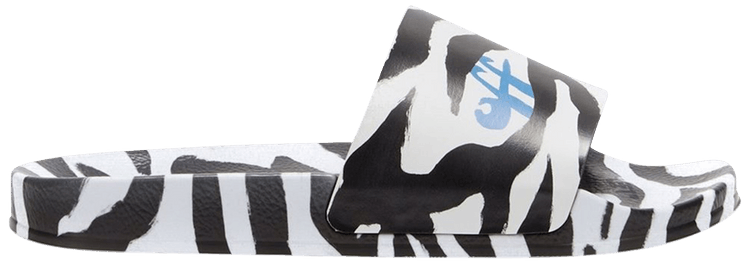 Off-White Wmns Pool Sliders 'Zebra'