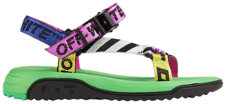 Off white top transparent sandals