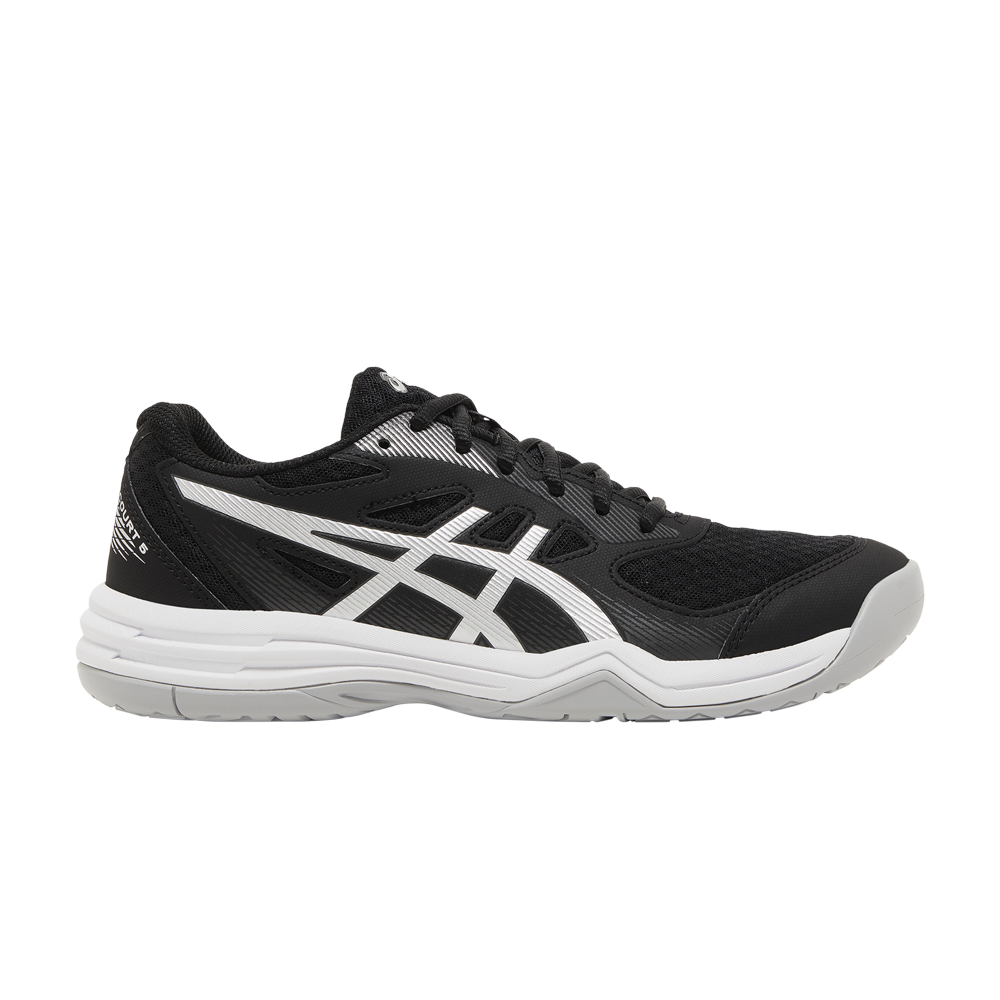Pre-owned Asics Wmns Upcourt 5 'black Pure Silver'