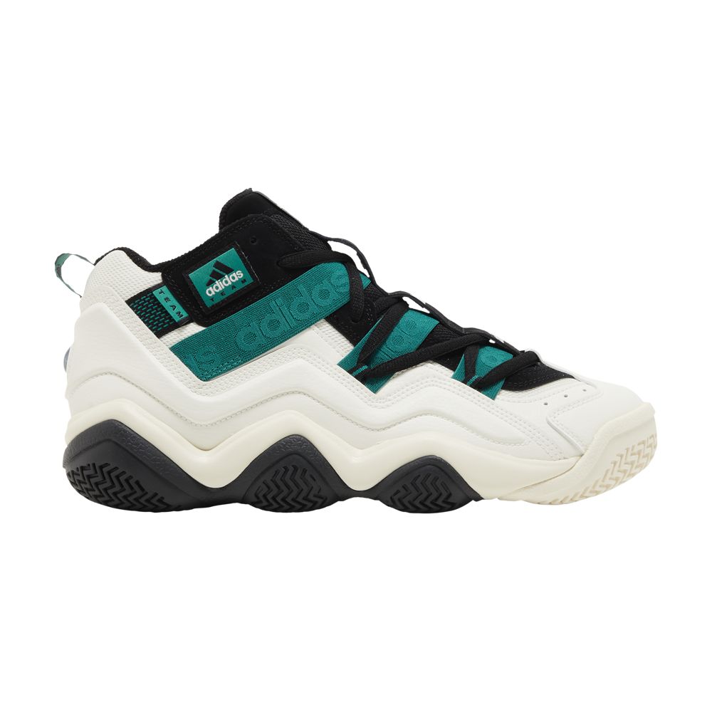 ADIDAS ORIGINALS TOP TEN 2000 'OFF WHITE DARK TEAL'