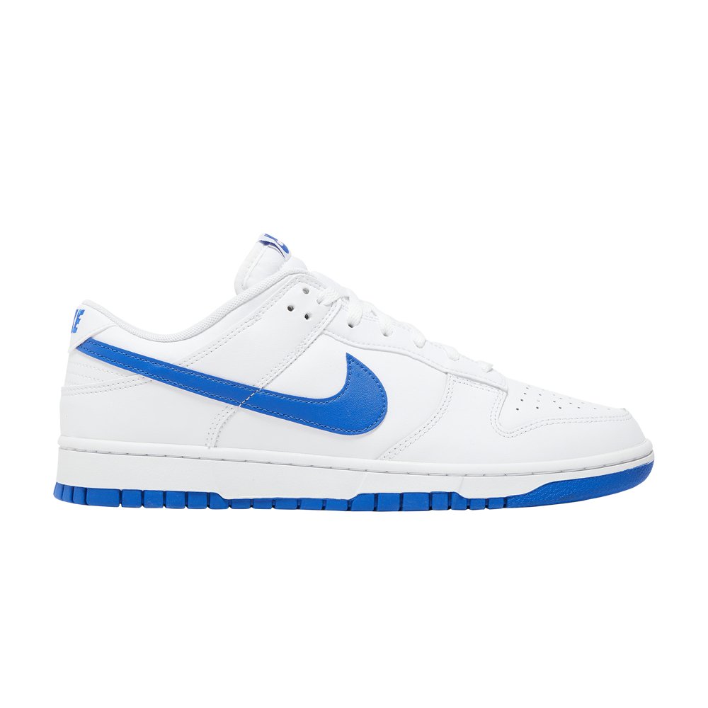 Pre-owned Nike Dunk Low 'white Hyper Royal'