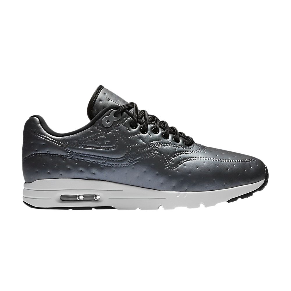 Wmns Air Max 1 Ultra Premium Jacquard 'Metallic Hematite' - 861656-001