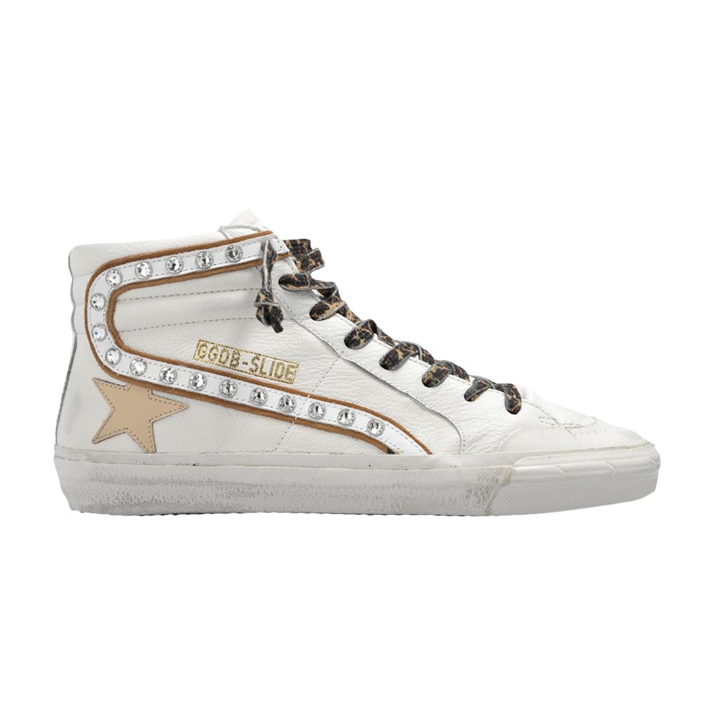 Pre-owned Golden Goose Wmns Slide Sneaker 'white Beige Platinum' | Women's Size 36