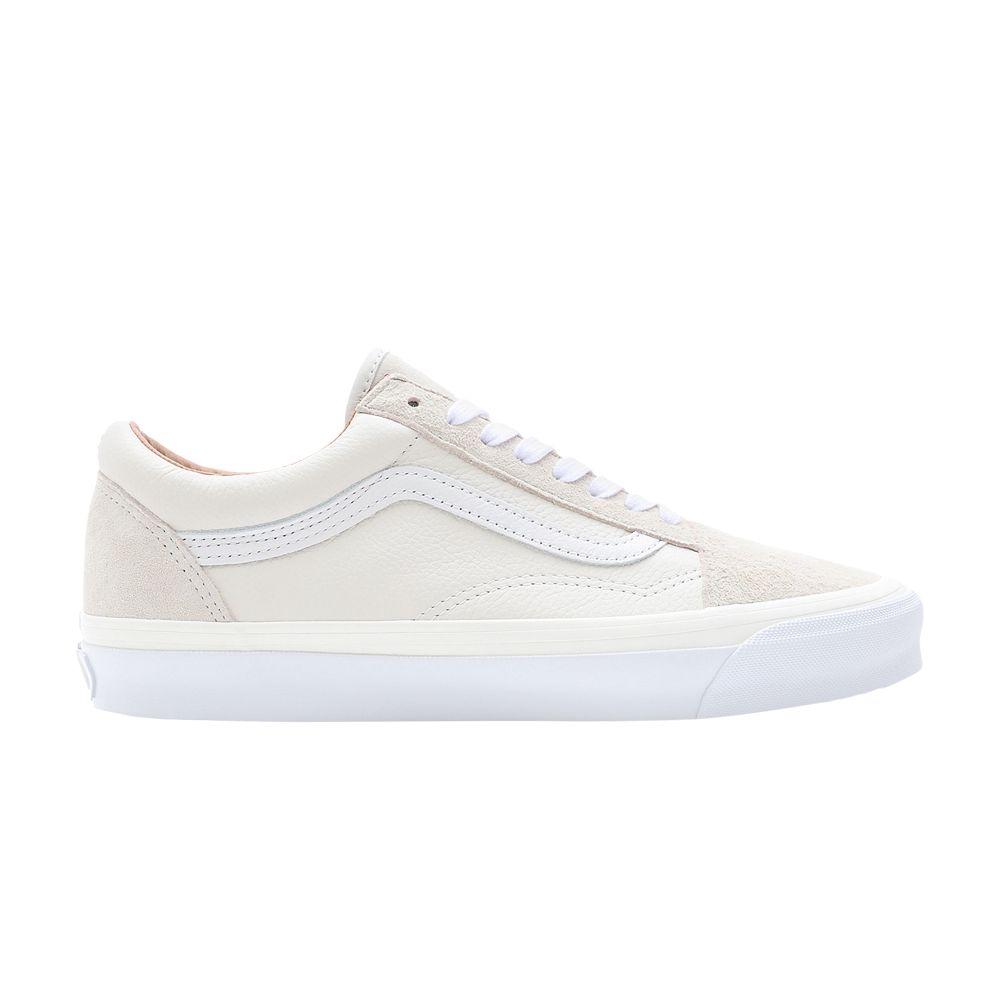 Pre-owned Vans Og Old Skool Lx 'vintage White' In Cream