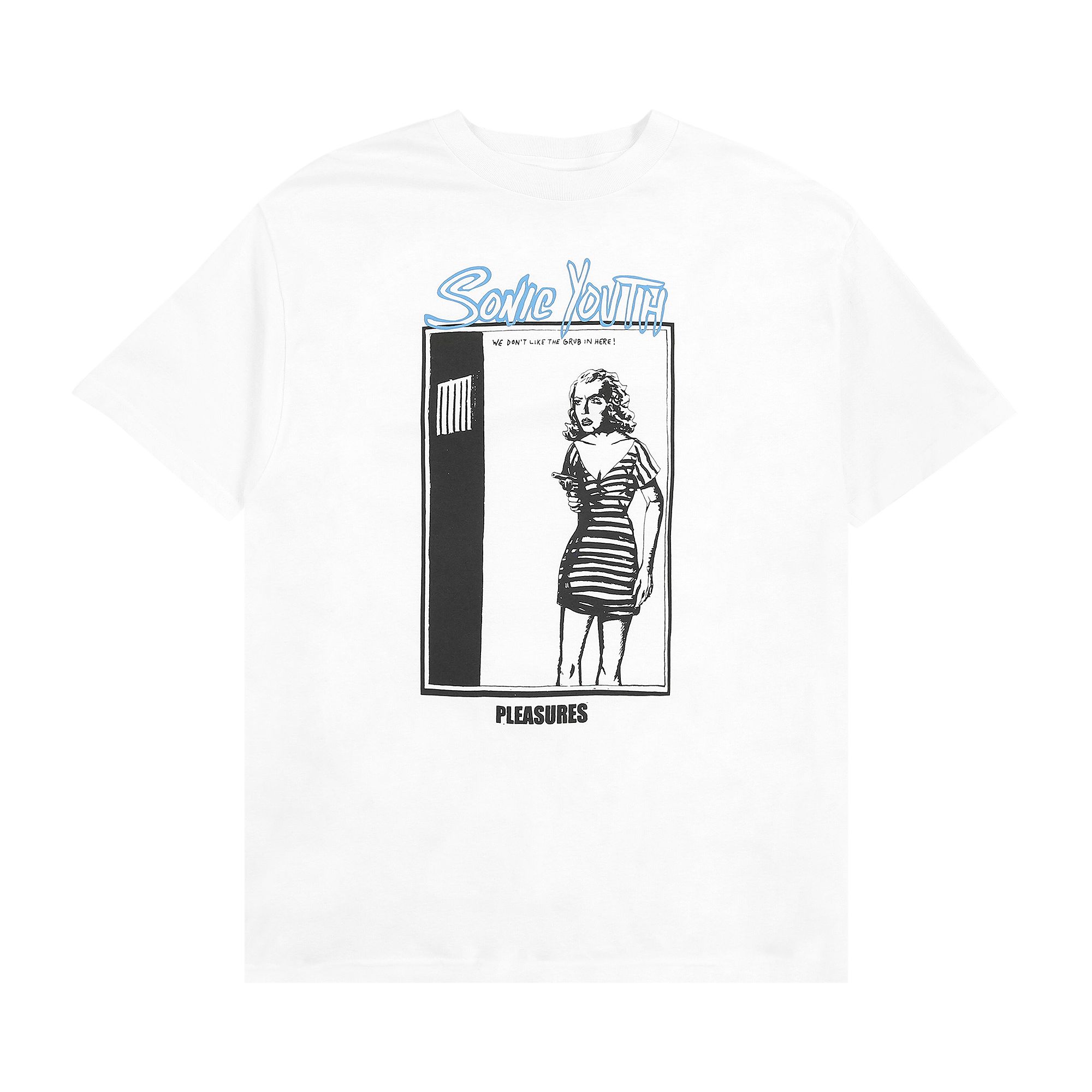 PLEASURES PLEASURES GRUB T-SHIRT 'WHITE'