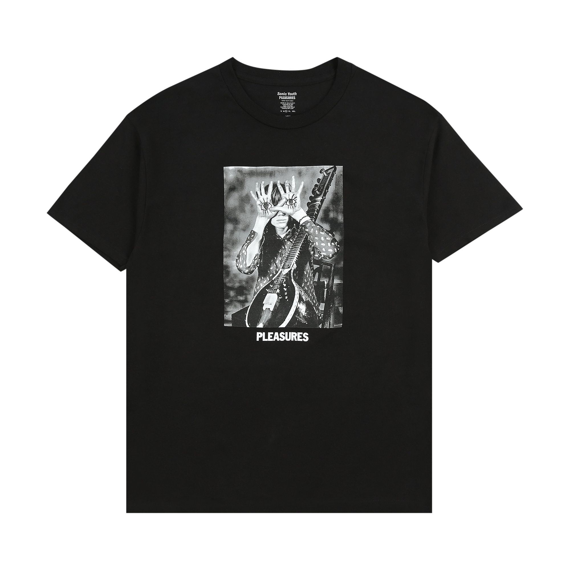 PLEASURES PLEASURES STAR POWER T-SHIRT 'BLACK'
