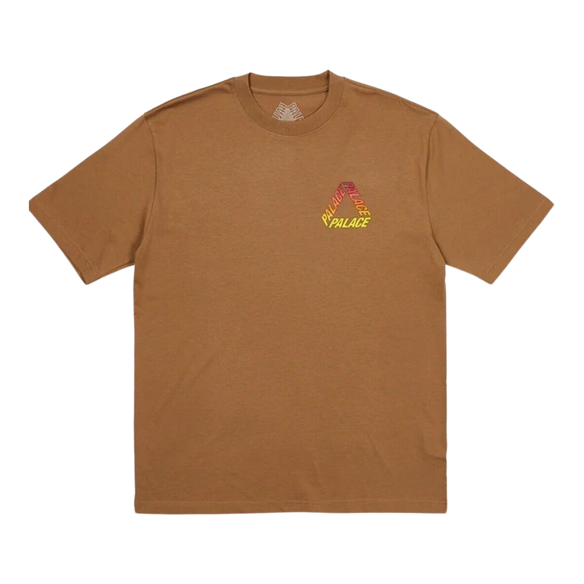 Pre-owned Palace Spectrum P3 T-shirt 'mocha' In Brown