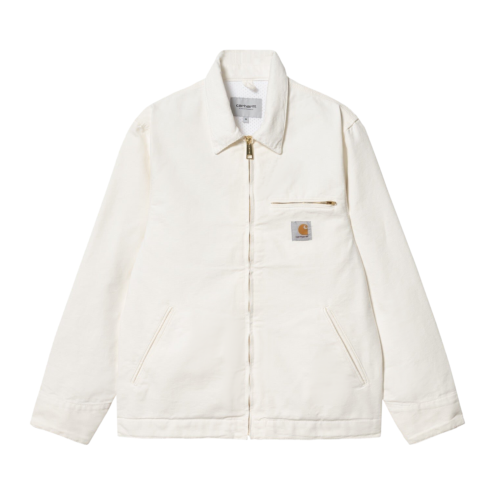 Pre-owned Carhartt Wip Detroit Jacket 'white'