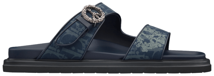 【Denim Tears x Dior】アクアサンダルOblique And Peace Sign Buy Denim Tears x Dior Aqua Sandal 'Dior Tears - Peace Sign