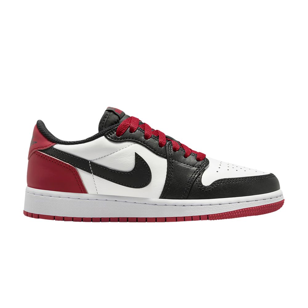 Air Jordan 1 Retro Low OG GS 'Black Toe' - CZ0858-106