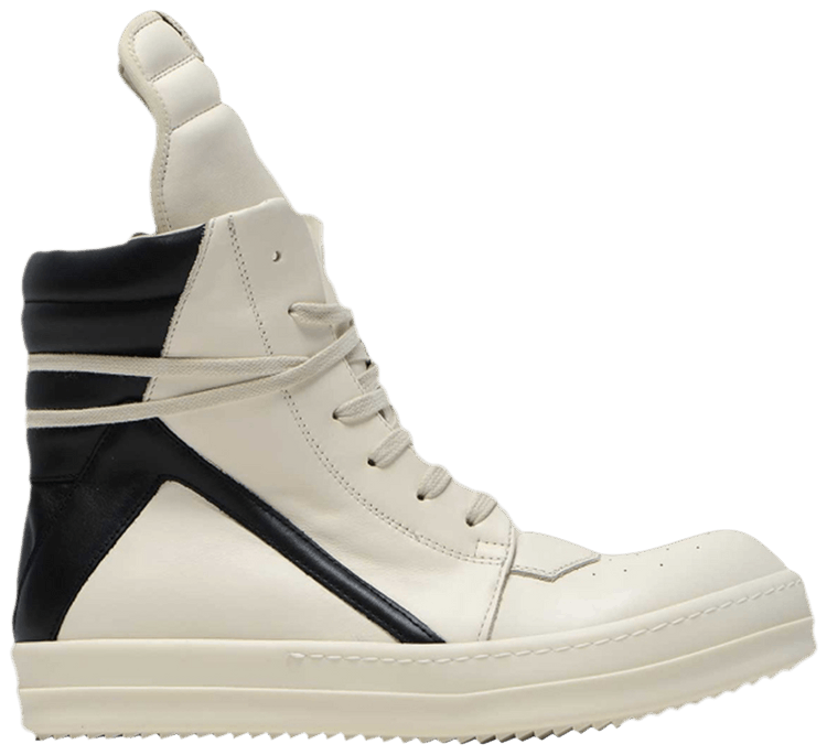 【Rick Owens】Luxor Geobasket★ルクソール ジオバスケット Buy Rick Owens Luxor Geobasket High 'Milk Black' - RU02C7894