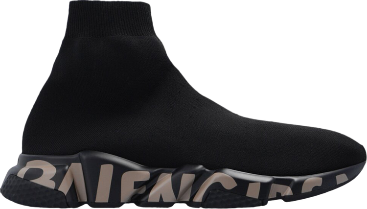 Buy Balenciaga Speed Sneaker 'Midsole Graffiti - Black Dark Beige ...