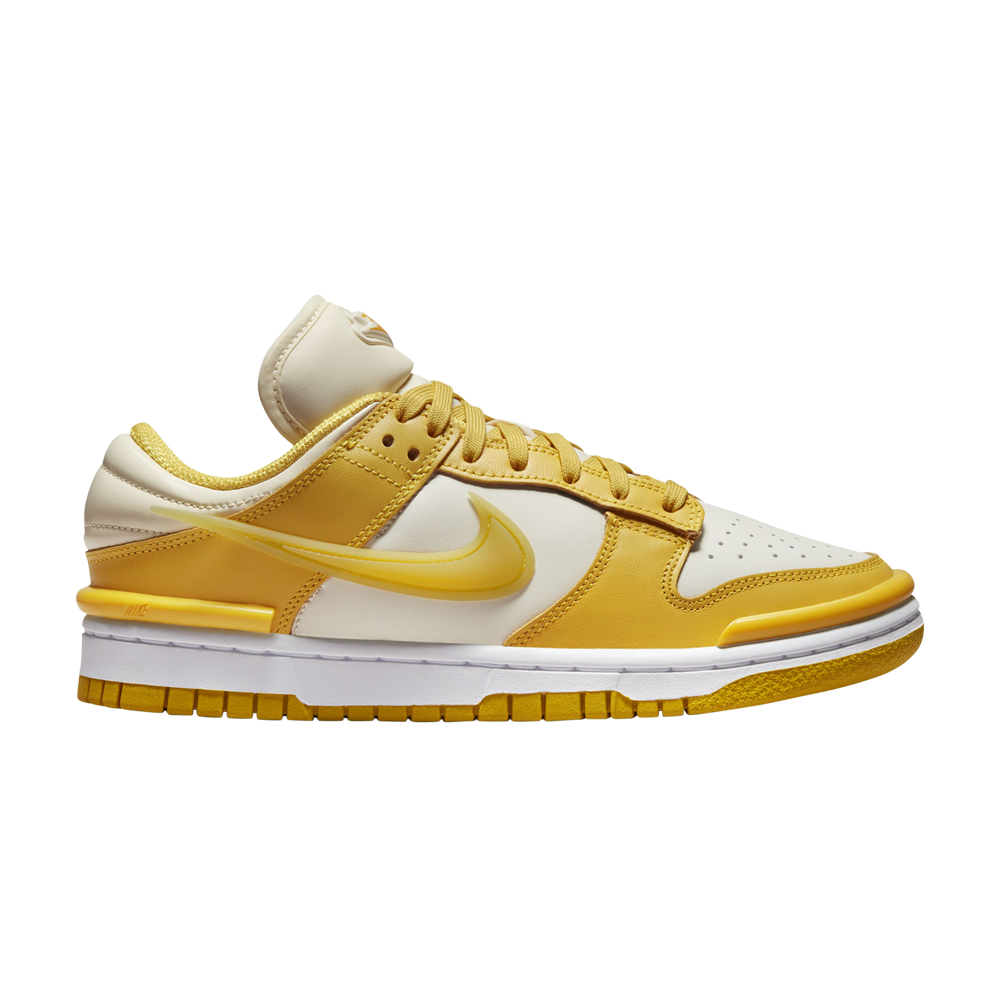 Pre-owned Nike Wmns Dunk Low Twist 'vivid Sulfur' In Yellow